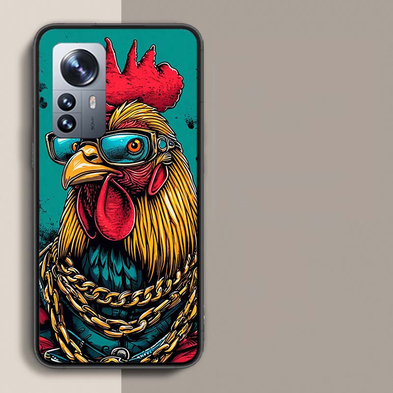 Cool Rooster Making Money Phone Case For Redmi Note 13 Pro Plus 14 Pro+ 12S 12 11S 11T 11E 11 10S 10 9S 9 Xiaomi Capa TPU