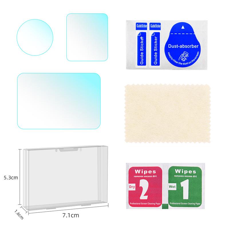 Applicable To DJI Osmo Action 5pro Tempered Film Camera Lens Glass Film Screen Protector Film Accessories