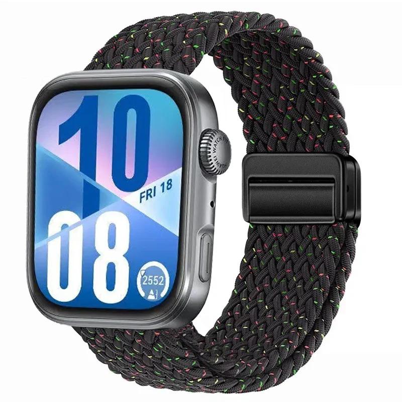 Magnetic Braided Strap for Huawei Watch Fit 4 Pro 3 Nylon Loop Correa Sports Bracelet for Huawei Fit3 Fit4 4Pro Band Accessories