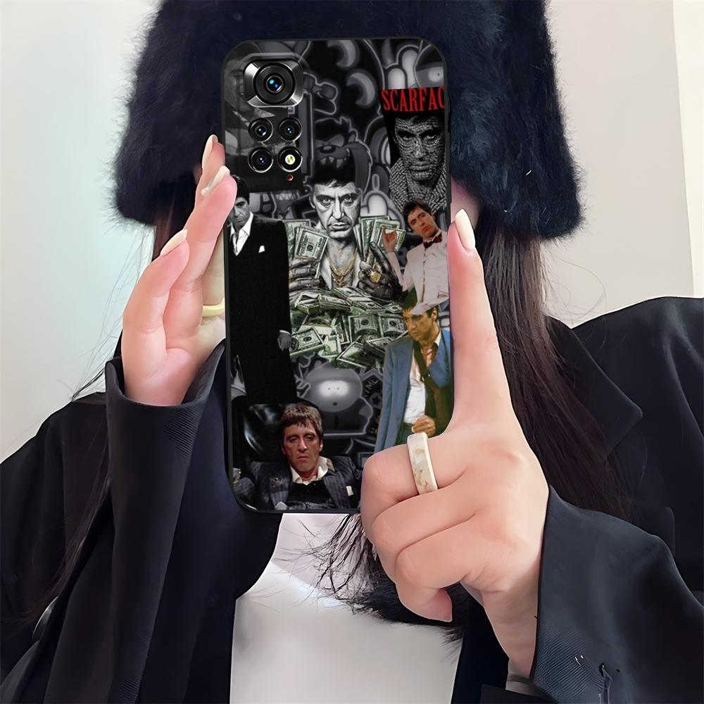 

S-Scarfaces Tony Montana Phone Case Fundas For Xiaomi Redmi Note 14 10 13 12 Pro POCO F4 F5 X5 Pro 12 13 11T Lite Ultra Cover Xiaomi 14T Pro