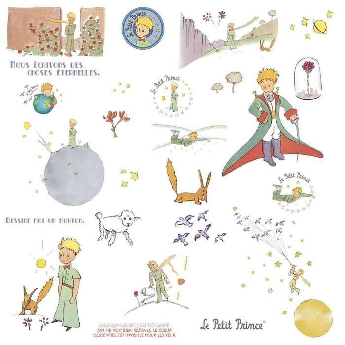 Stickers repositionnables Le Petit Prince