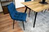 KARA chair - navy blue velvet x 1