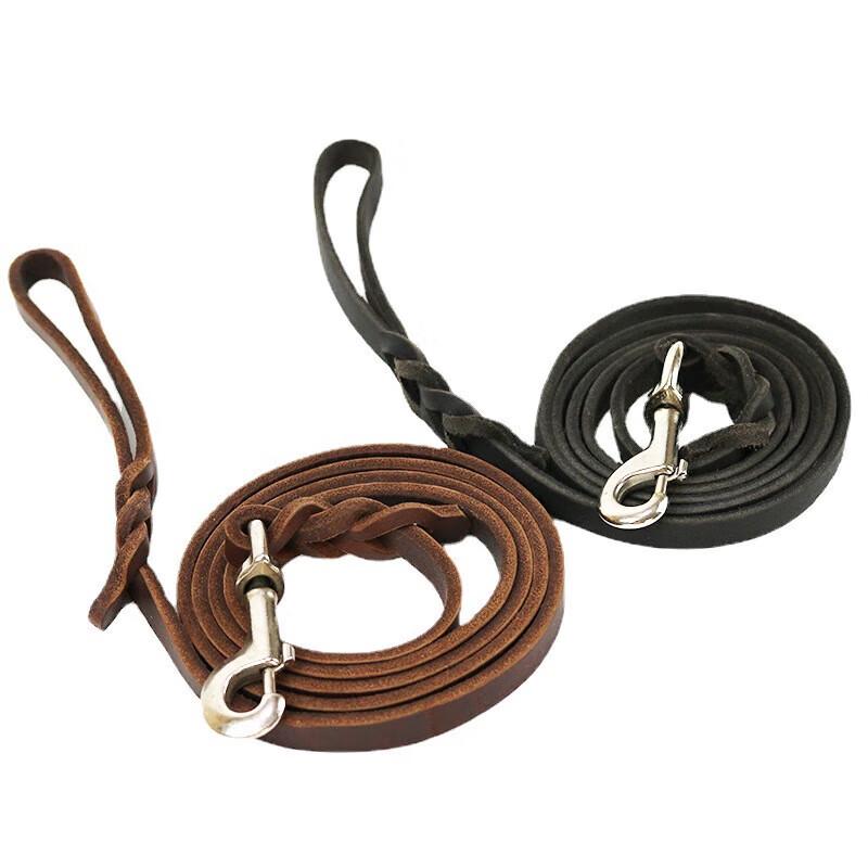 Durable Leather Dog Leash