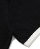 GRAYBLVD Aras Ringer Knit Short Sleeve Gkbst33 (Black)