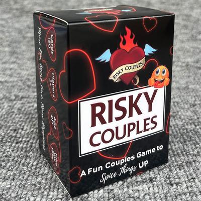 Rizikové páry na rande 150 odvážných otázek pro partnera Romantická karetní hra