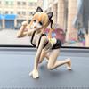 A few boxes of car car ornaments featuring cute and beautiful female 2D girl figurines and models are here to hit the market