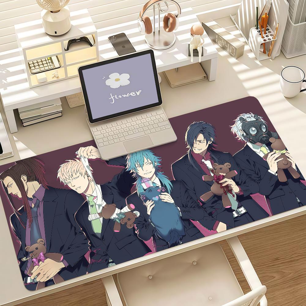 Anime Ddramatical Murder Mouse Pad Anti Slip Rubber Edge Locked Thickened Laptop Gaming Desk Mat