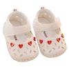 Baby Shoes Love Toddler Shoes Baby Soft Sole Anti Slip Baby Shoes Spring Summer Breathable and Cute Children's Shoes New Born