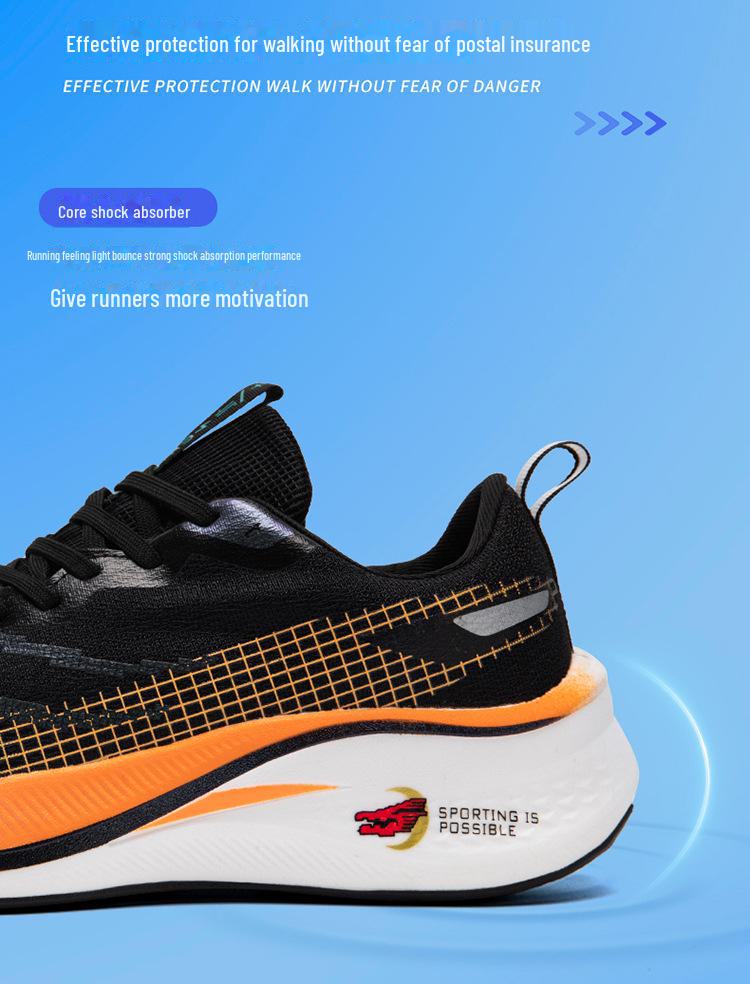 T7 Unisex Lightweight Breathable Running Shoes - Spring & Summer Fashionable Cushioned Sneakers