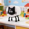 Cat Shaped Toilet Paper Holder 3D Funny Cat Tissue Roll Stand Free Standing Toilet Paper Stand Bathroom Shower Decoration