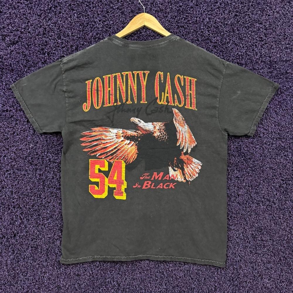 Johnny Cash The Man In Black TShirt Size Medium Unisex T-Shirt XXXL