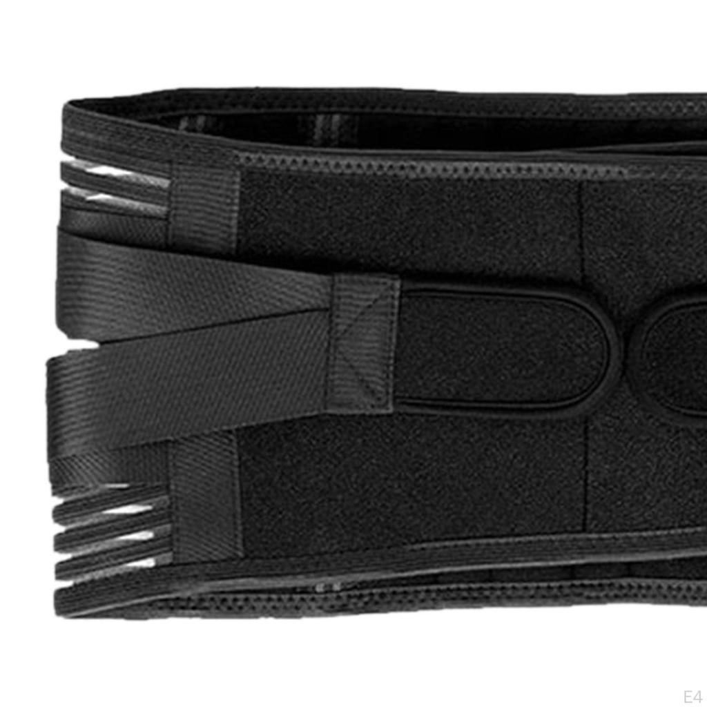 Back Support Belt Breathable Brace Ergonomic for Men and Women Waist Lumbar Outdoor
