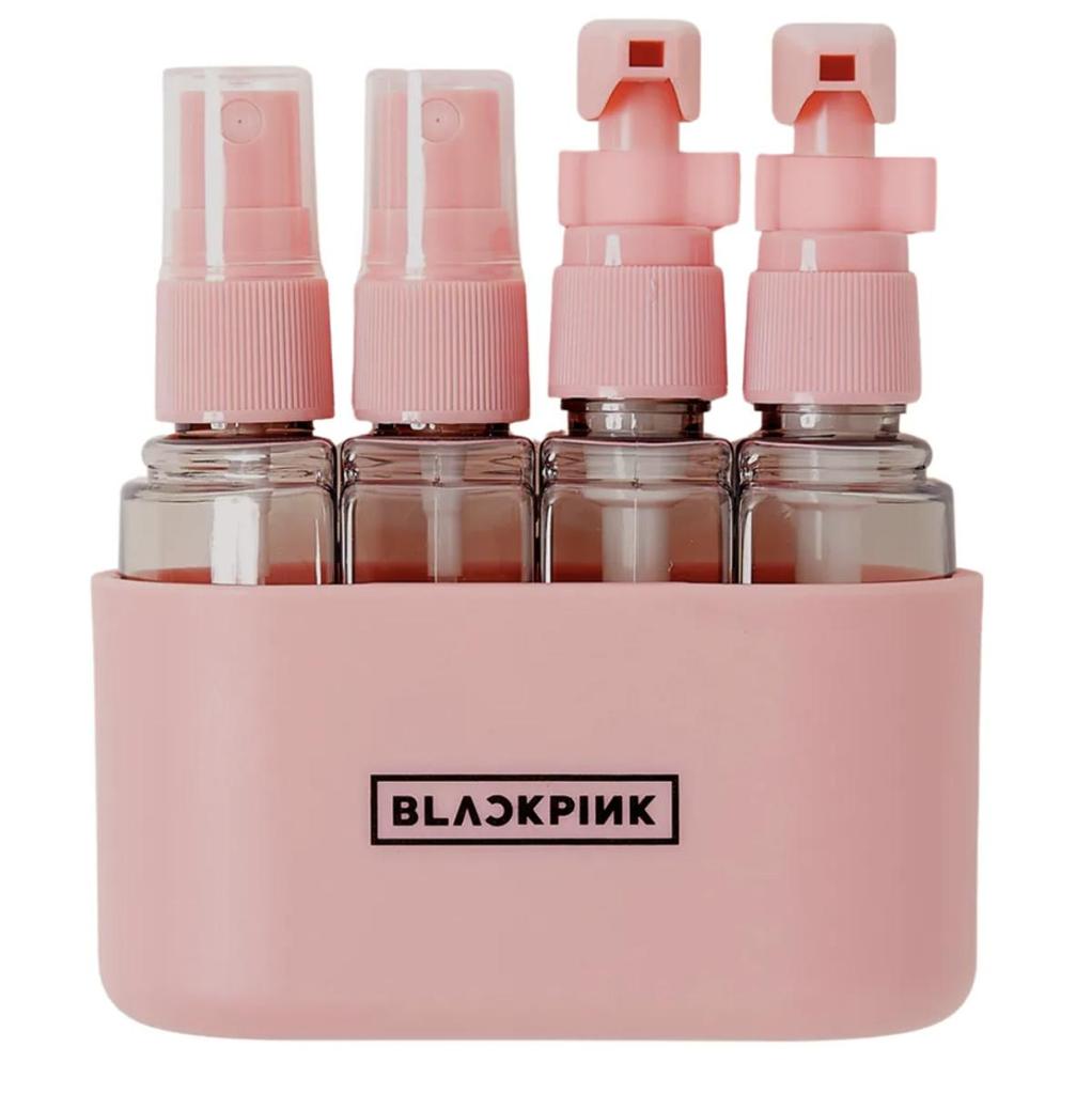 BLACKPINK Official DEADLINETOUR Travel Kit – Bottle Set + Multi Case