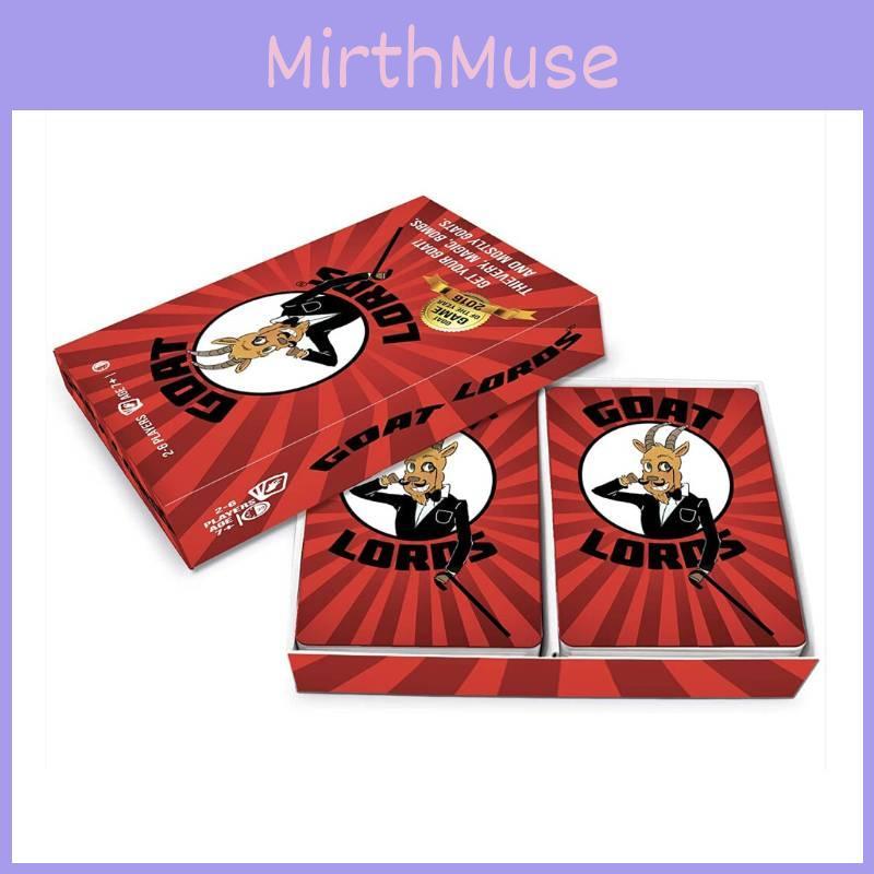 Goat Lords Game Family Fun Card Game With Premium Coated Paper For All Ages