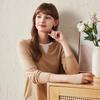 Pull en laine fine à effet superposé pour femme