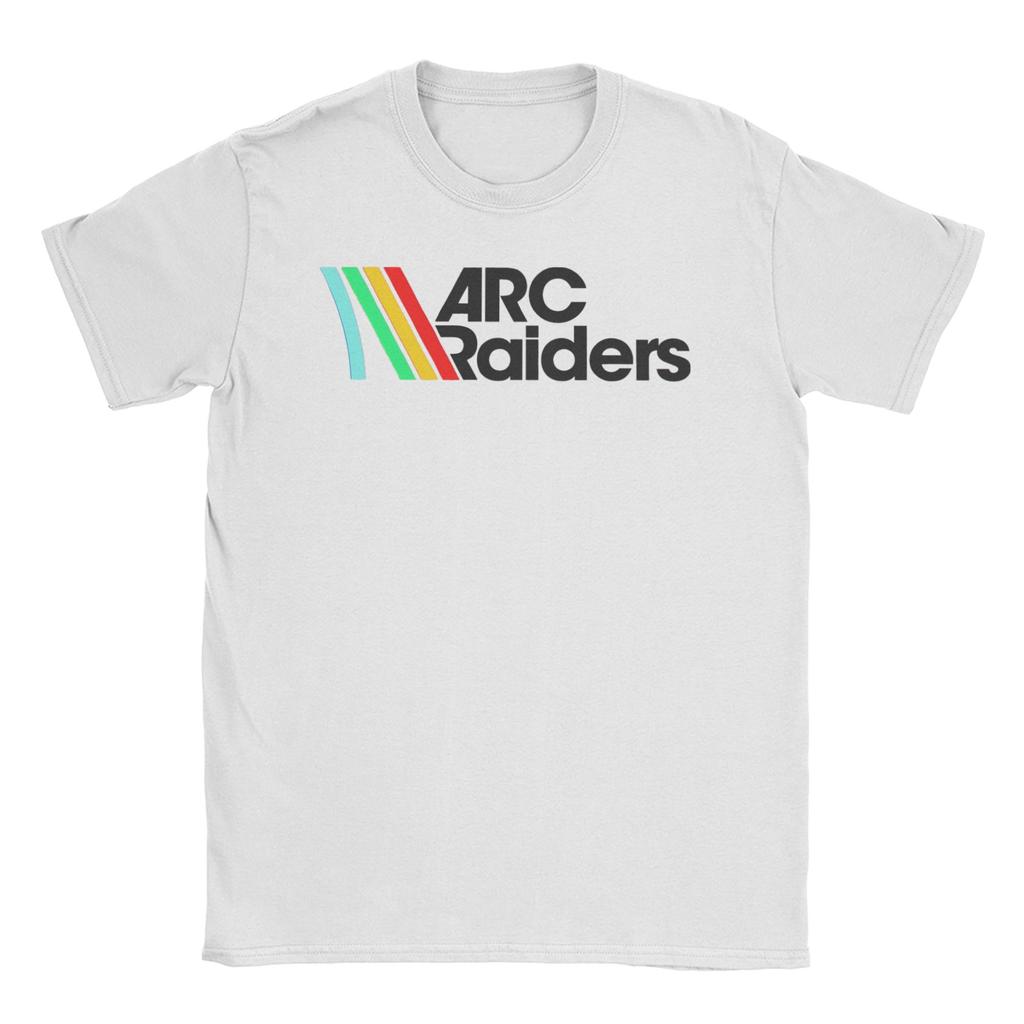 Men Womens TShirts ARC Raiders Fashion Cotton Tee Short Sleeve Shoot Game T Shirts Crewneck Clothes Plus Size Mens Tshirt