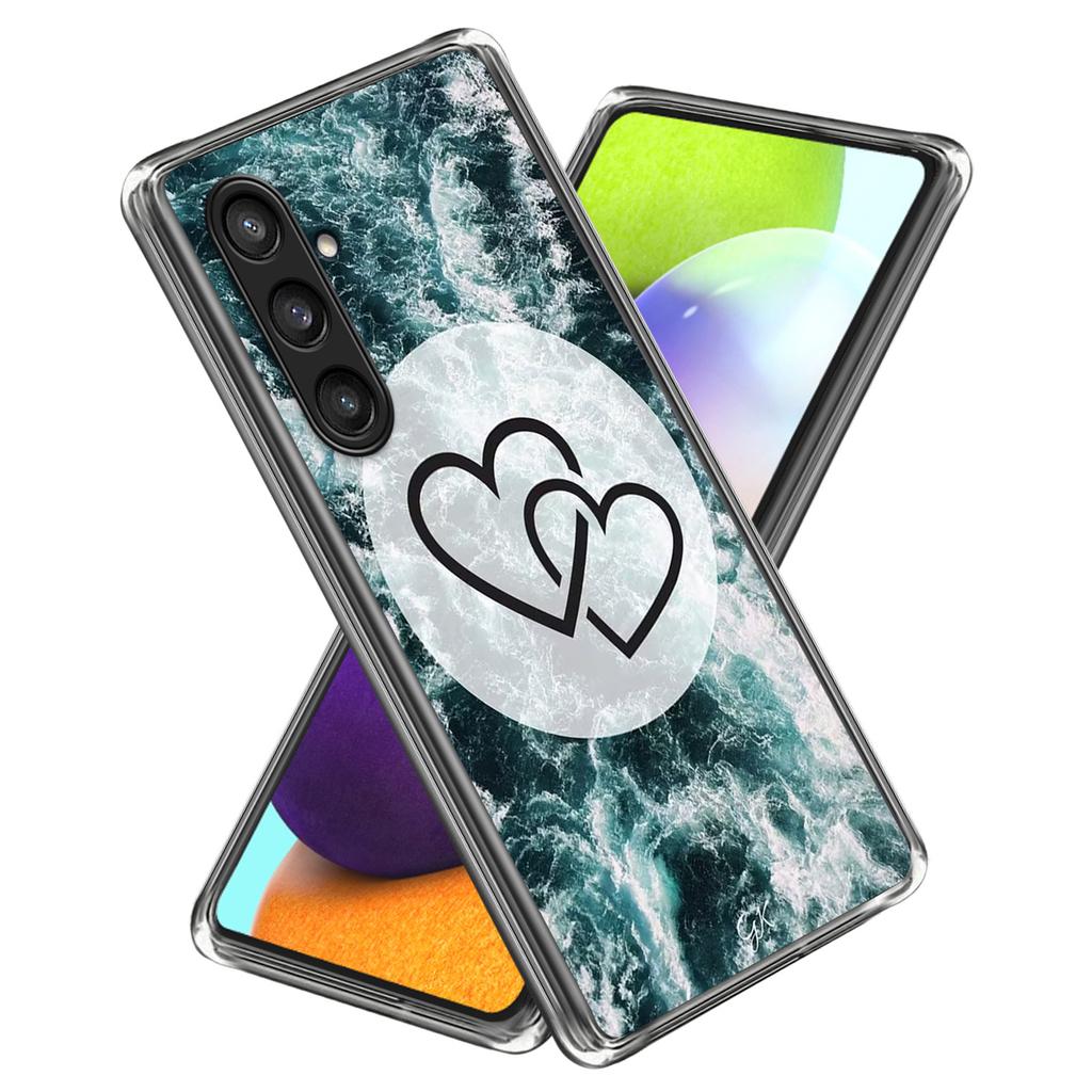 For Samsung Galaxy S24 TPU Case Pattern Printing Soft Slim Phone Cover