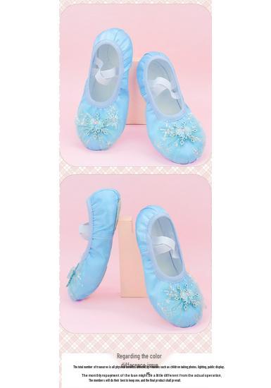 Ballet Dance Soft Sole Pink Satin Shoes for Women & Girls - Lace-Free, Ideal for Summer Performance & Practice