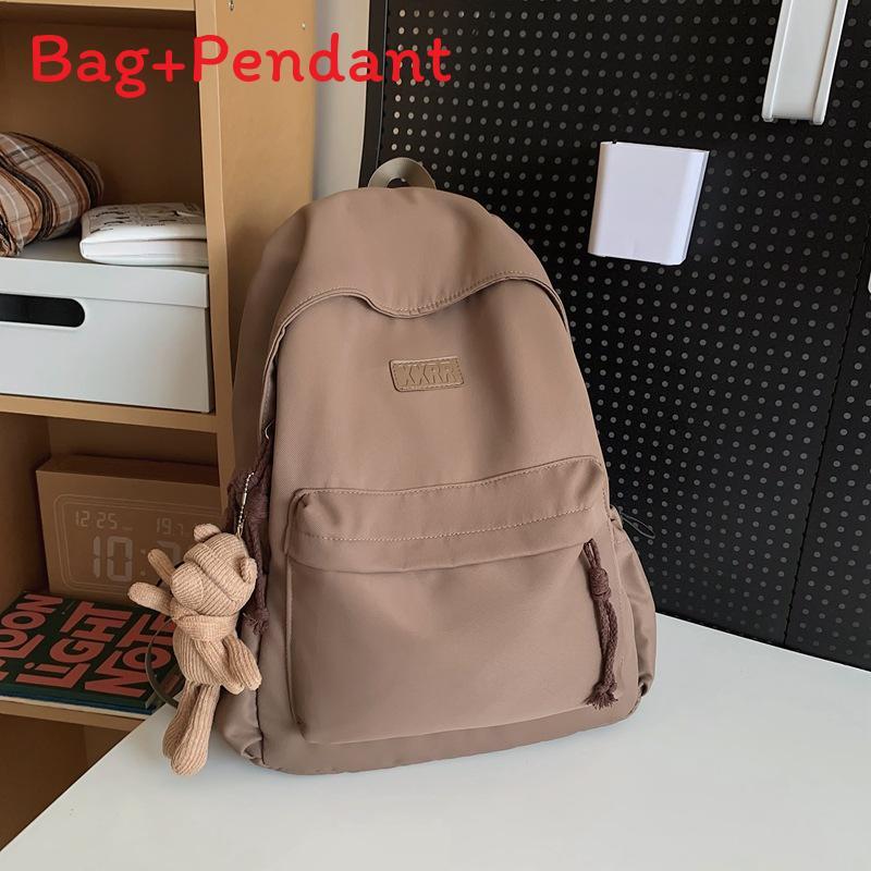 Minimalist Style Backpack For Girls With Nylon And Laptop Storage For School Use