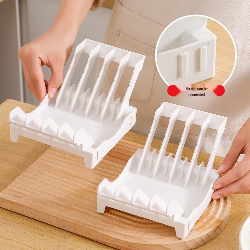 Kitchen Countertop Plate and Bowl Organizer Rack