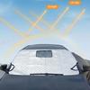 Universal Winter Car Snow Shield Windproof Strap Car Windshield Covers  Anti Sun UV