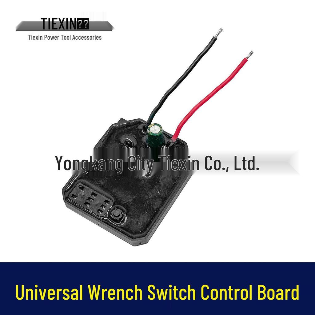 Universal Brushless Lithium Wrench 8-Wire Control Board Switch Assembly