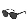 Gentle Monster Logo Detail Rahmen Unregelmäßige Sonnenbrille Unisex-Sonnenbrille Schwarz GM-JADE01