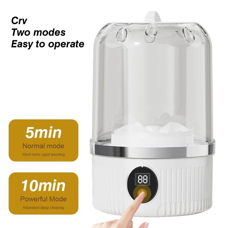 1L Underwear Washer Smart Wireless Socks Washing Machine With Laundry Cup Bra Underwear Socks Dehydratable Laundry Bucket