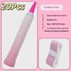 10 20Pcs Badminton Overgrip Tape PU Tennis Racket Grip Non Slip Sweat Absorption Band for Comfortable Sports Play