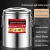 Three-Layer Stainless Steel Insulated Lunch & Tea Bucket with Faucet