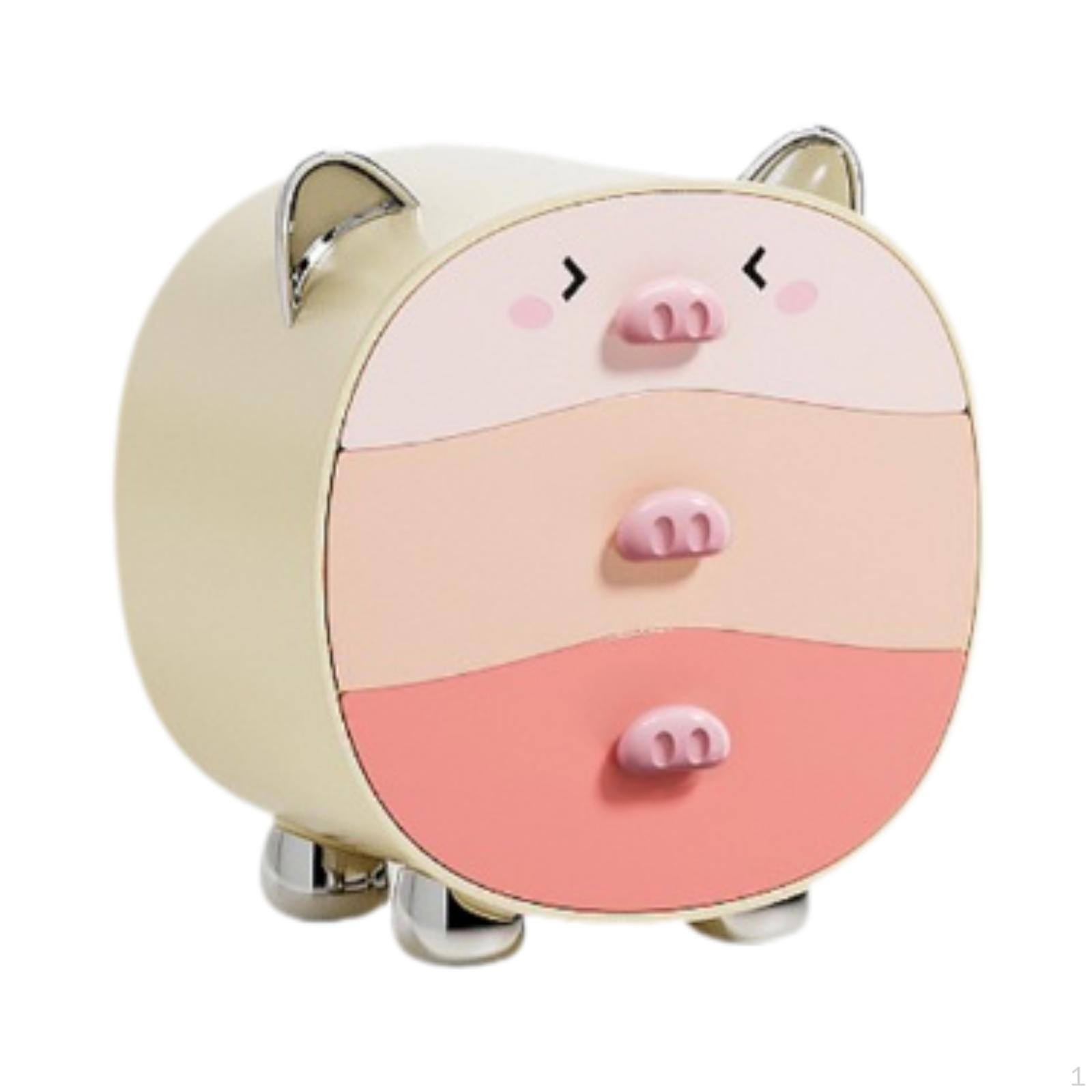 

Коробка для хранения косметики и средств по уходу за кожей, большой емкости, органайзер для дома белый