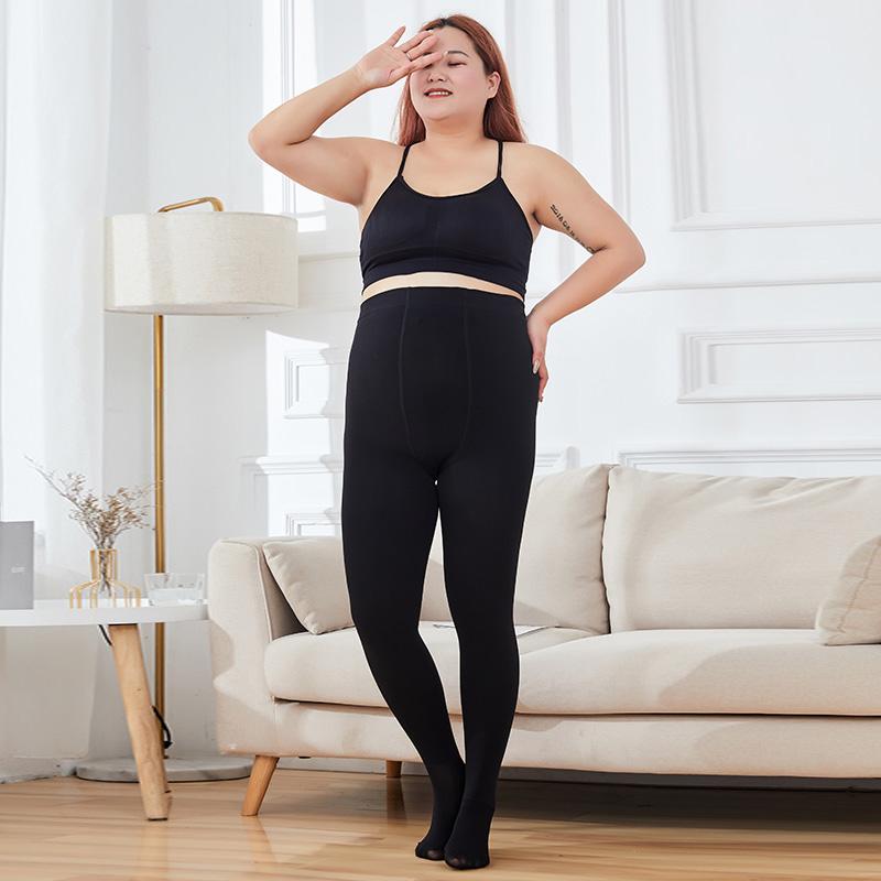 

Upgraded 120Kg Plus Thermal Stockings Woman Winter Warm Tights High Waist Thermal Leggings Pantyhose For Women Insulated Tights M