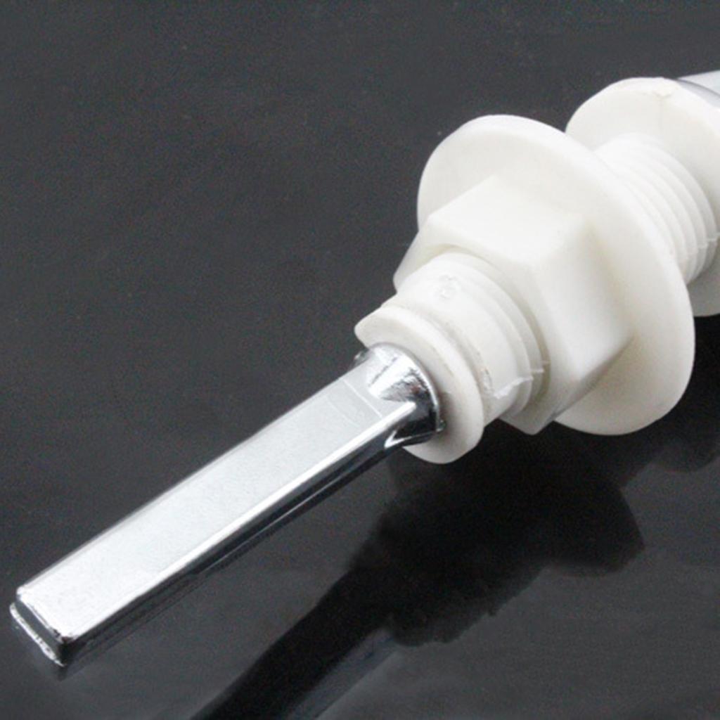 Replacement Water Tanks Handle Durable Toilet Flush Handle Easy Installation Toilet Tanks Lever Handle Screw Fitting