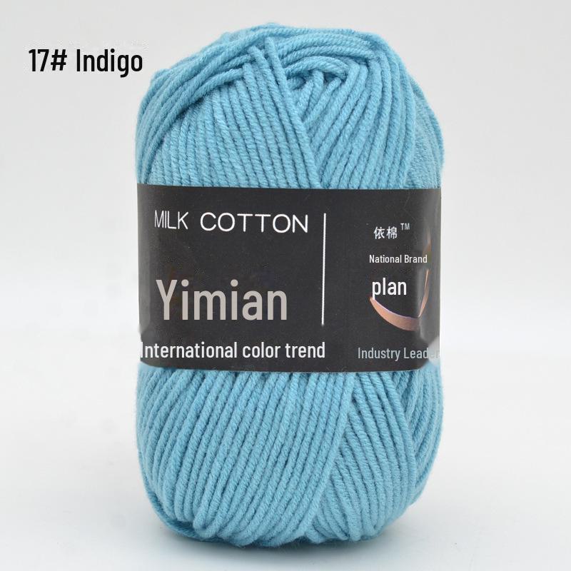 

4-жильна бавовняна пряжа Yimian для дитячого в язання гачком: Дитячі іграшки, тапочки, плетіння
