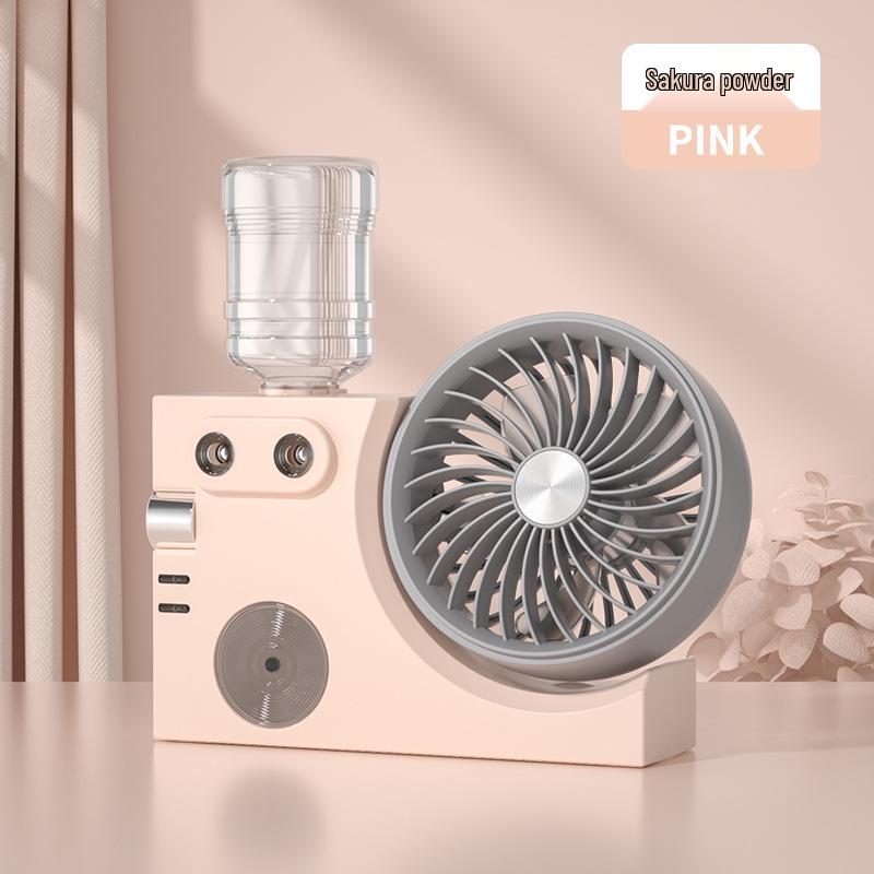 

Portable USB Rechargeable Silent Mini Fan - Handheld & Desktop Cooling 21.7*5.6*21.6 cm