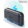 3 Channel Battery Charging Station for 13 Black Camera Power Management Quick Charge Storage Box with Card Slot