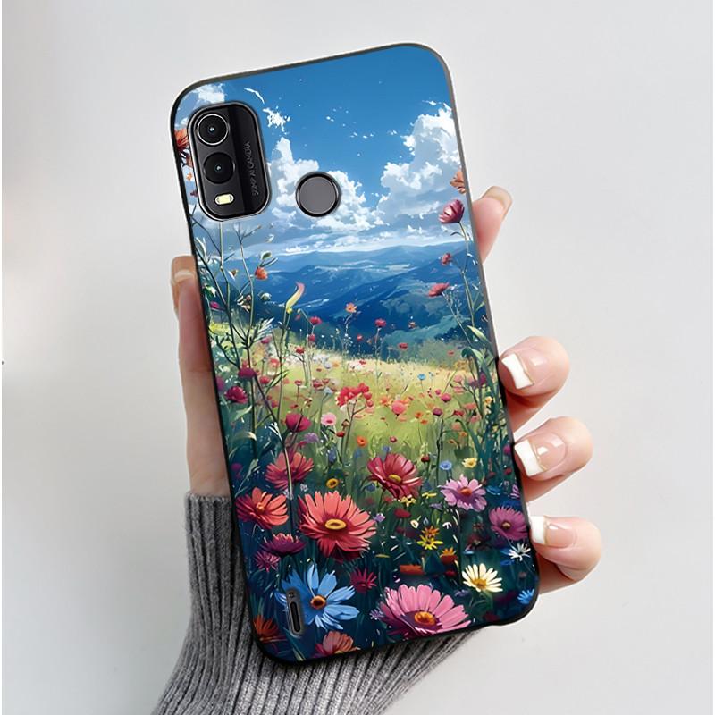 Phone Case For Nokia G11 Plus Matte Black Casing Soft Silicone Ultra Thin Slim Cover Aesthetic Luxury Cute Cool Boys Girls Shell