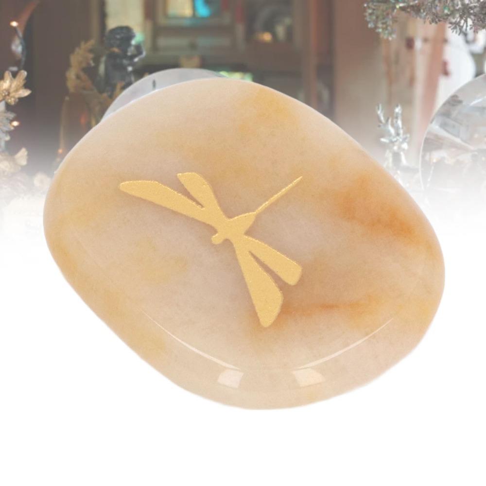 Lightweight Palm Stone Smooth Flat Surface Balance Stone Hand Flatterer Massage Stone Home Office