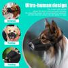 Large Dog Muzzle Adjustable Straps Breathable Soft Muzzle For Dog Biting Prevention Anti-Chaos Large Pet Anti-barking Muzzle