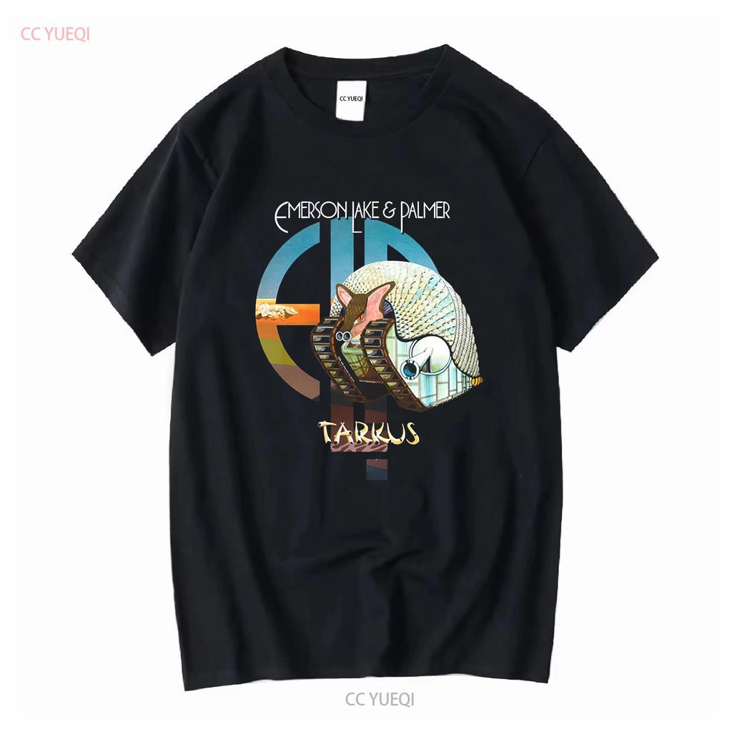 Tarkus ELP Emerson Lake and Palmer Black Size S 5Xl T Shirt AC1625 Long or Short Sleeves Vintage Washed Unisex Homme Fashion