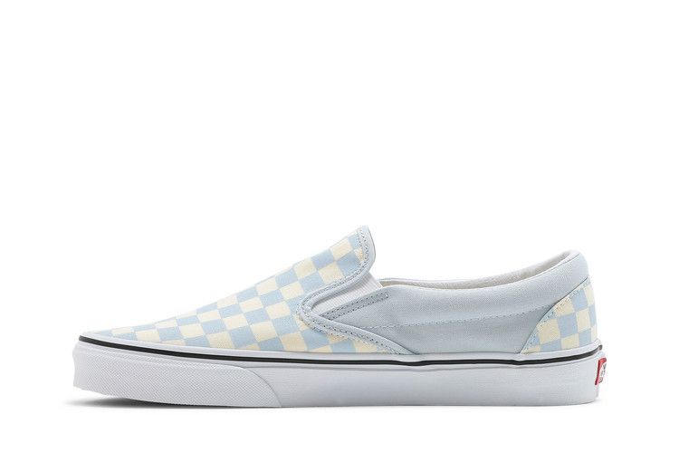 Men's Sneakers Vans Classic Slip-On 'Checkerboard - Ballad Blue'