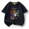 Sprunki Cartoon Print Pure Cotton Kids T-Shirt