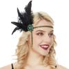 Headband Sequin Hair Band Feather Headwear Masquerade Party Hair Accessories Korean Style Headband