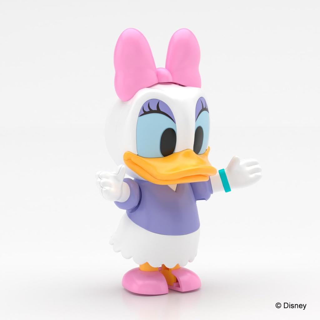 Aoshima Bunka Kyozai Rakupla Tokotoko Disney Character Daisy Plastic Model Kit Co., Ltd. No. DP-08 Pre-colored
