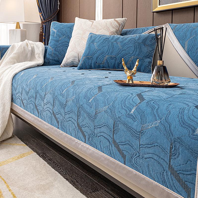 Light Luxury Sofa Cushion Universal In All Seasons  New Simple Modern High-End Sofa Cover Cloth Non-Slip Sofa Cover