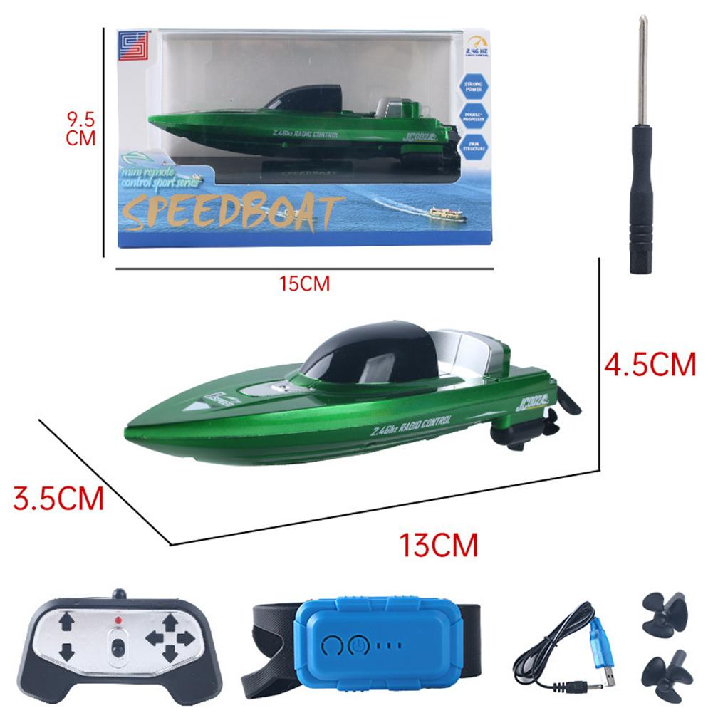 2.4GHz RC Boat Watch Induction Remote Control Boats 10km/h High Speed Mini Racing Boat Model Gifts Toys For Kids