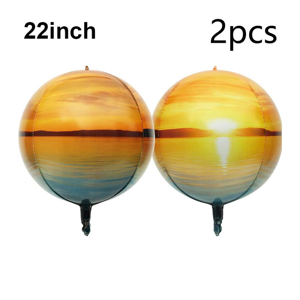 Balões Terra de 22 Polegadas Balão Planeta Mapa Mundi Global Balão de Látex para Tema de Viagem Tema Espacial Suprimentos para Festa de Aniversário Retirar