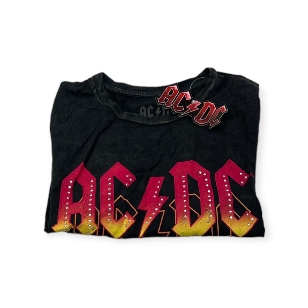 Dámské tričko s kulatým výstřihem AC/DC L
