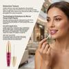 Zephoco Leuchtender Rosenrosa Lippen-Gloss: Feuchtigkeitsspendend, Pigmentiert, Nicht abfärbend, Hydrierend, Seidig, Tragbar.