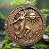 Decorative Metal Wall Art Sign Tin Painting 20x20 cm